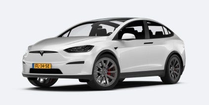 Tesla Model X elektisch leasen