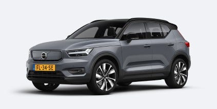 Volvo XC40 elektrisch leasen